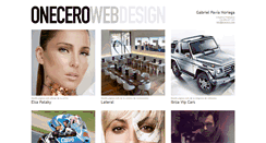 Desktop Screenshot of onecero.com
